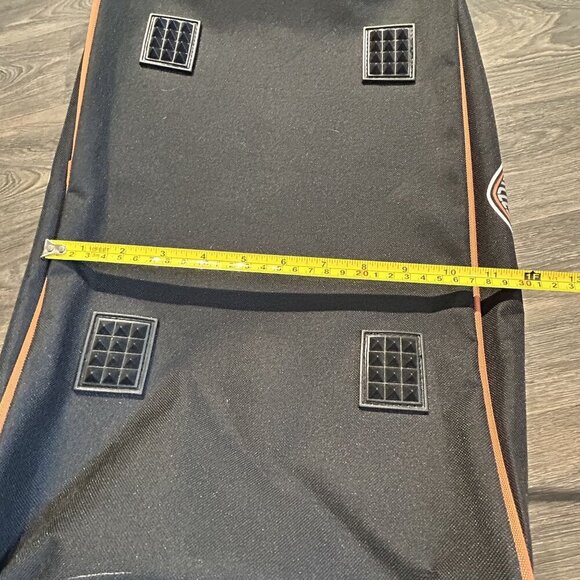 NWOT Genuine Harley Davidson Black Duffel Bag 21x10x10 Gym Travel Zip Closure - Picture 5 of 13